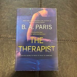 The therapist by B.A. Paris